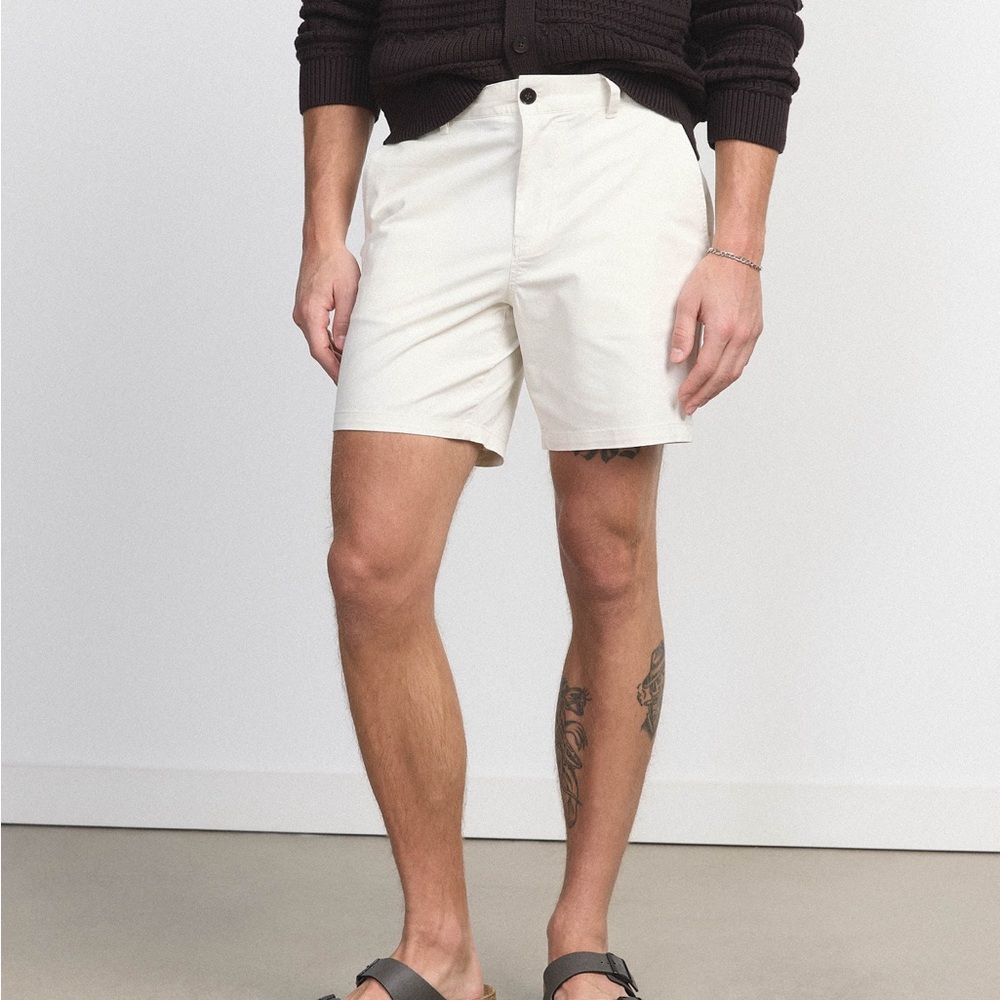 NWT Frank and Oak White Shorts